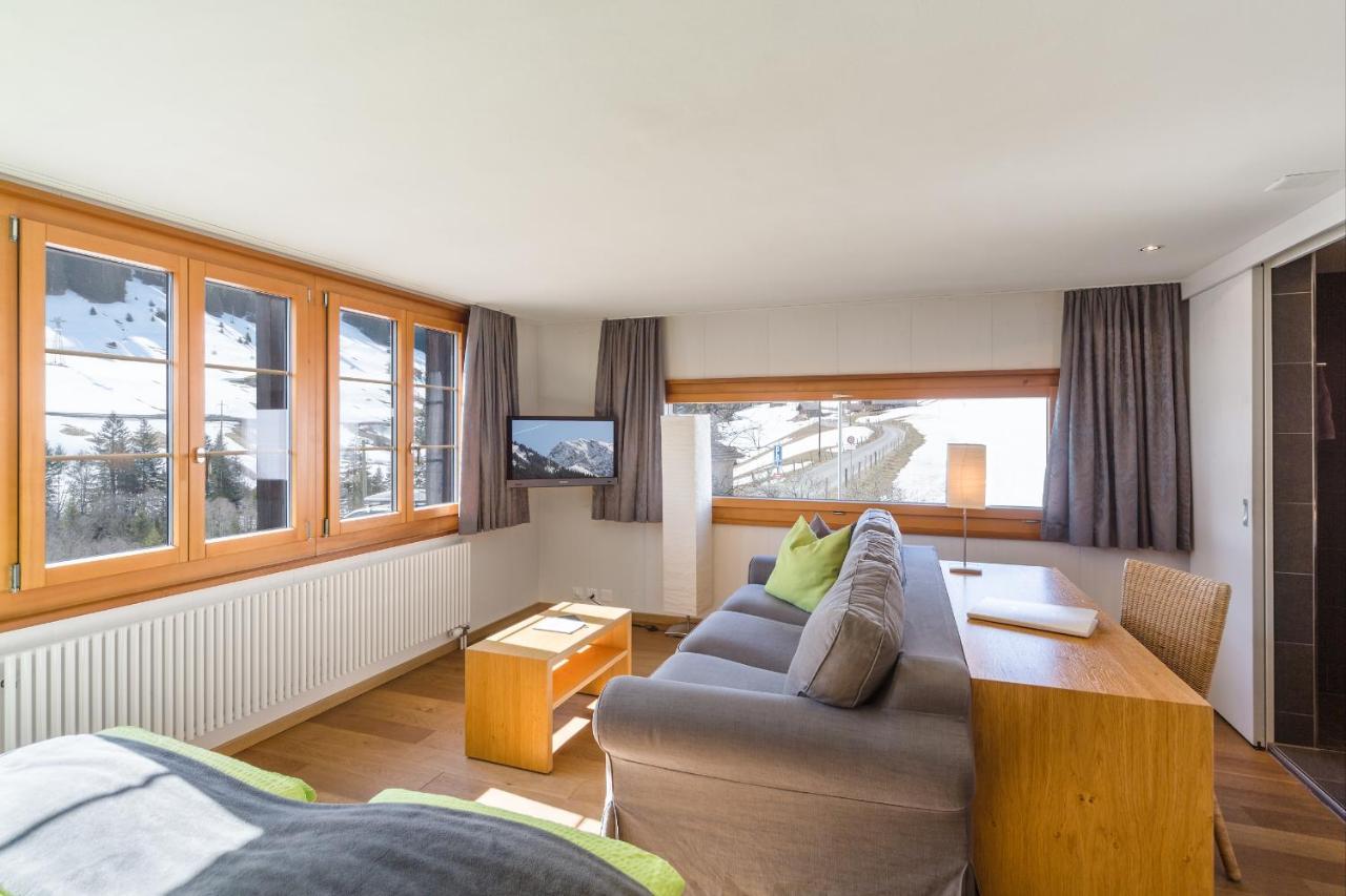 Hotel Des Alpes Adelboden Exterior foto